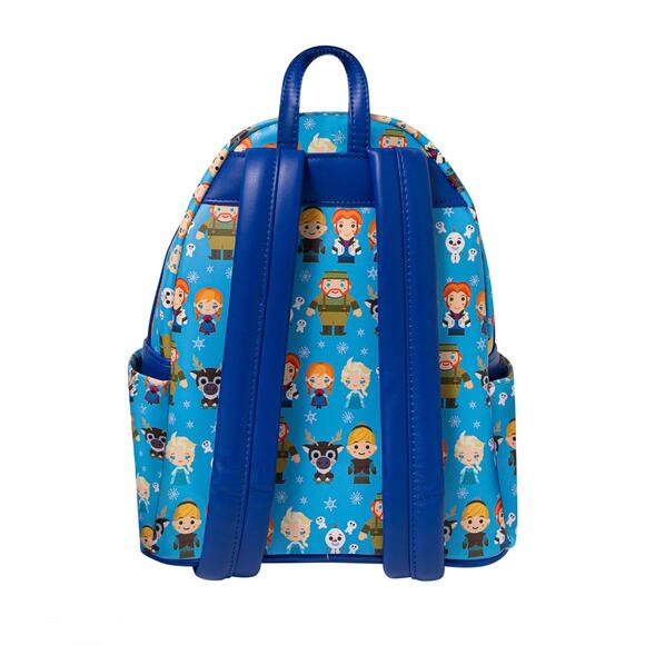 NWT! Disney Loungefly Frozen Chibi Mini Backpack - Picture 3 of 11